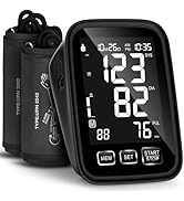 Blood Pressure Machine for Home Use - 9"-17" M/L & 13"-21" XL Cuffs, 2 Size Cuffs Medium/Large an...
