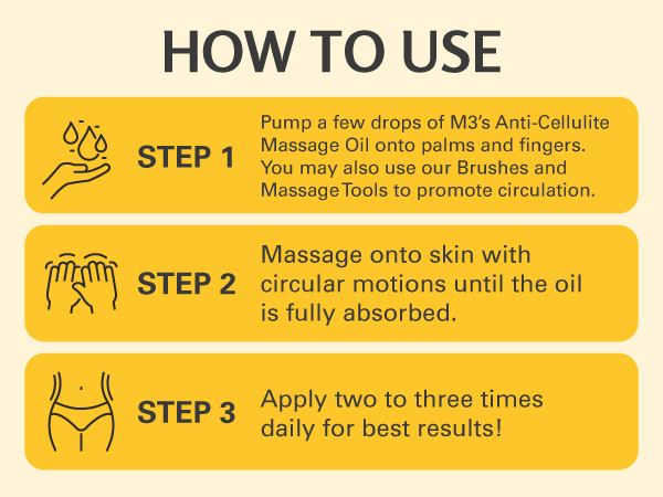 Anti Cellulite Massage Oil Anti Cellulite Oil