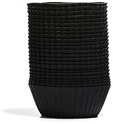 The Silicone Kitchen Reusable Silicone Baking Cup, Non-Toxic, BPA Free, Dishwasher Safe, Regular,...