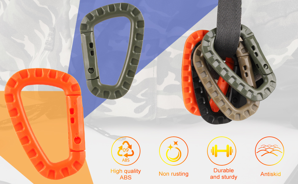 Tactical Carabiners Keychain