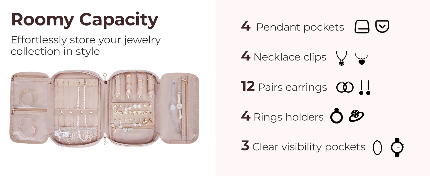 travel jewelry organizer
