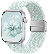 Braided Stretchy Band Compatible with Apple Watch Bands 38mm 40mm 41mm 42mm 46mm 44mm 45mm 49mm f...