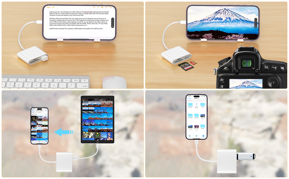 sd card reader for iphone ipad