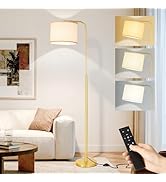 Beanliss Remote Floor Lamp for Living Room and Bedroom - Modern Standing Lamps Tall with Led Blub...