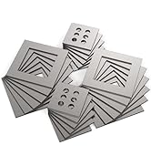 WelderElite 24-Piece Steel Welding Practice Coupons, 17 Gauge (0.054