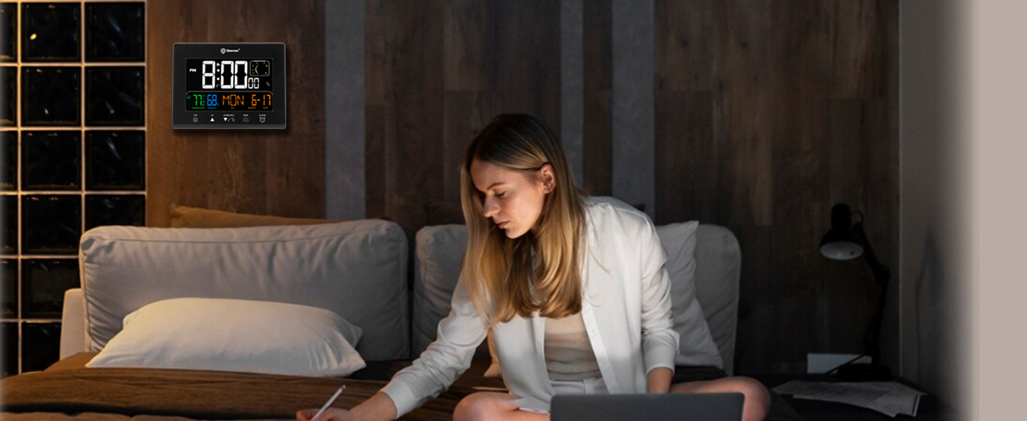 clock Thermometer hygrometer