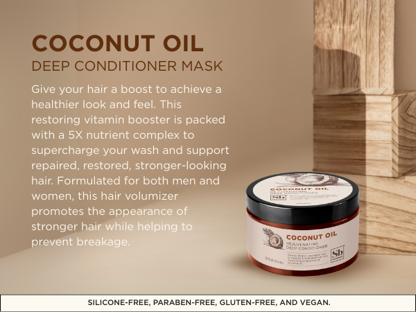 coconut oil conditioner stimulator greasy cleanser hair growth relief products wash flaky pure