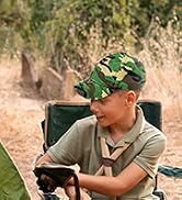 CEREM Outdoor Adventure Kit for Kids – Premium Camouflage Camping Gear with Walkie-Talkies – Mili...