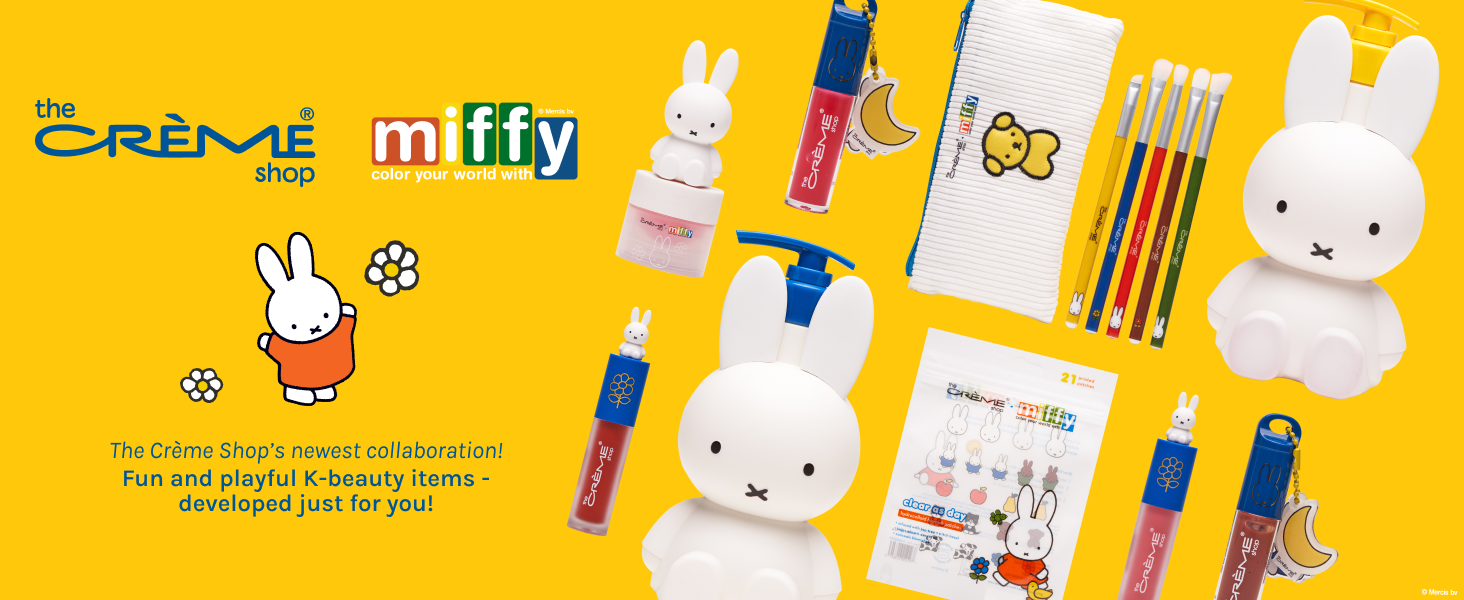 The Creme Shop x Miffy New Collection! Fun and Playful K-Beauty