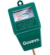 Gouevn Soil Moisture Meter, Plant Moisture Meter Indoor & Outdoor, Hygrometer Moisture Sensor Soi...
