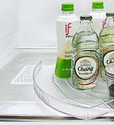 Incostar 360° Rotating Lazy Susan Turntable Organizer - Multifunctional 15.1" x 11.4" Rectangular...