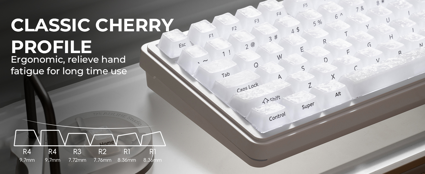 transparent keycaps