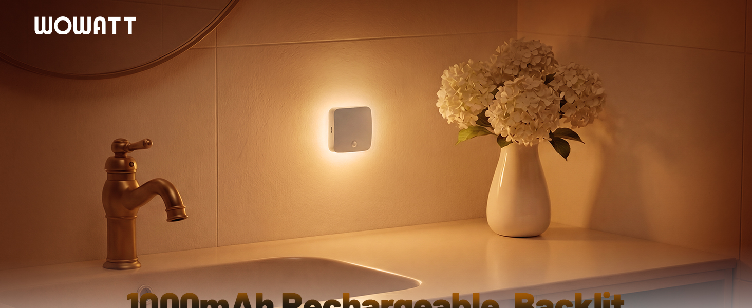 wowatt 2000K Rechargeable Night Light