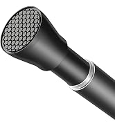 AIZESI 1pcs Tension Curtain Rod Spring Tension Rods for Windows 28 to 51 Inch, 7/8 Diameter Black...