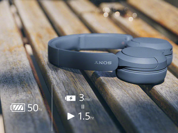 50 hr battery & quick charge