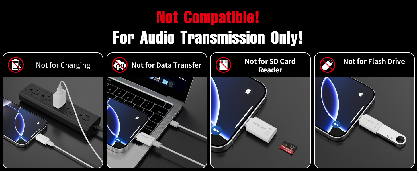 lightning to usb c adapter headphones