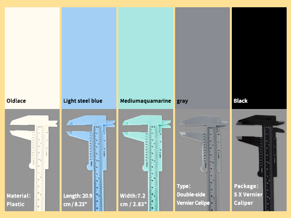 Multiple colors