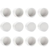 HayEastdor 12PCS 3/4inch PVC Cap Pipe Fittings White PVC Pipe End Cap Plug Adapter SCH40 Socket F...