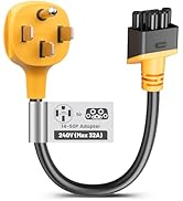 MECMO NEMA 14-50 Adapter for Tesla Gen 2 Mobile Charger, NEMA 14-50P Smart Adapter Gen II Mobile ...