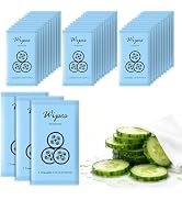 Individual Hand Wipes,Wet Wipes Individually Wrapped Bulk Cleansing Travel Size Wet Wipes for Wed...