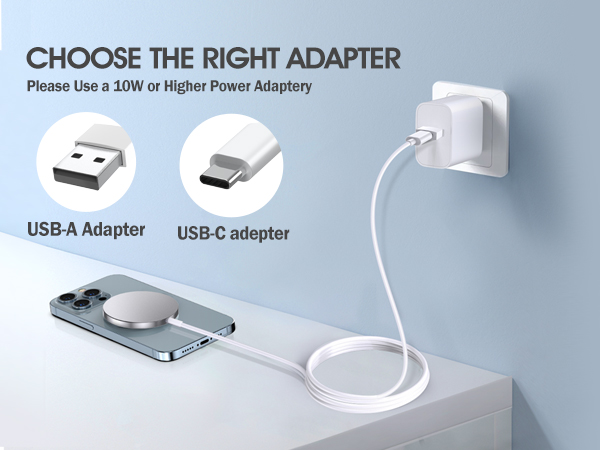 2 Pack Magnetic Wireless Charger