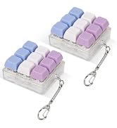 2 Pcs Keyboard Fidget Toy, Keyboard Fidget Clicker for Adults Relieve Stress and Anxiety Decompre...