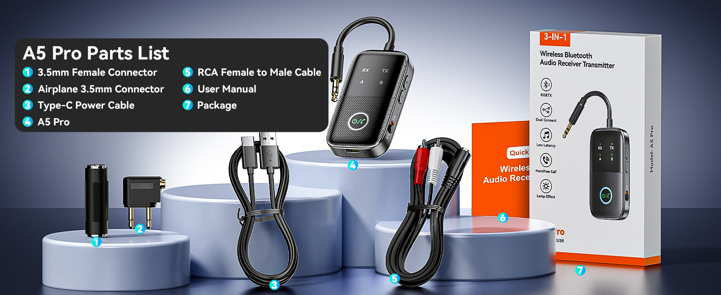airplane bluetooth adapter for headphones
