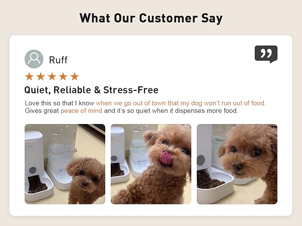 dog food dispenser