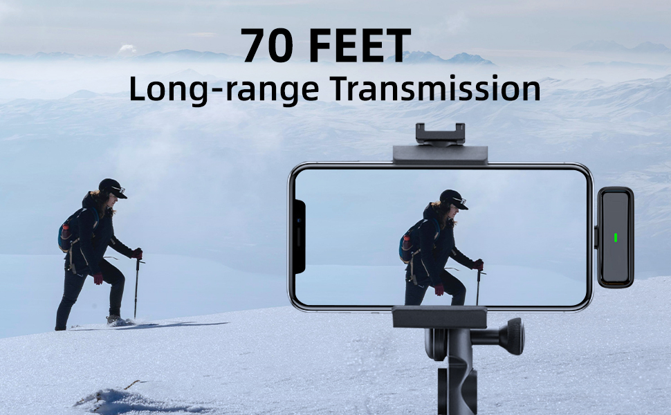 70FT Microphone for Video Recording