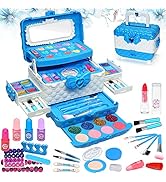 Kids Makeup Toys for Girls - Safe and Washable Makeup for Kids, Kids Makeup Kit for Girl, Real Gi...