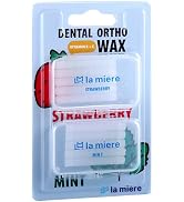 LA MIERE 2 Boxes Pre-Cut Food Grade Dental Wax Orthodontic Wax Braces Wax Shield Lips & Gums Dent...