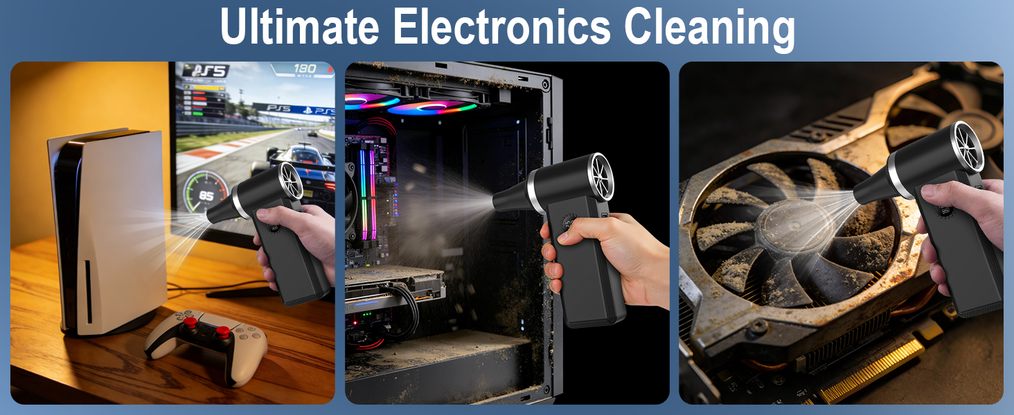 air duster computer, keyboard, pc, laptop, electronic, macbook cleaning; spray cleaner