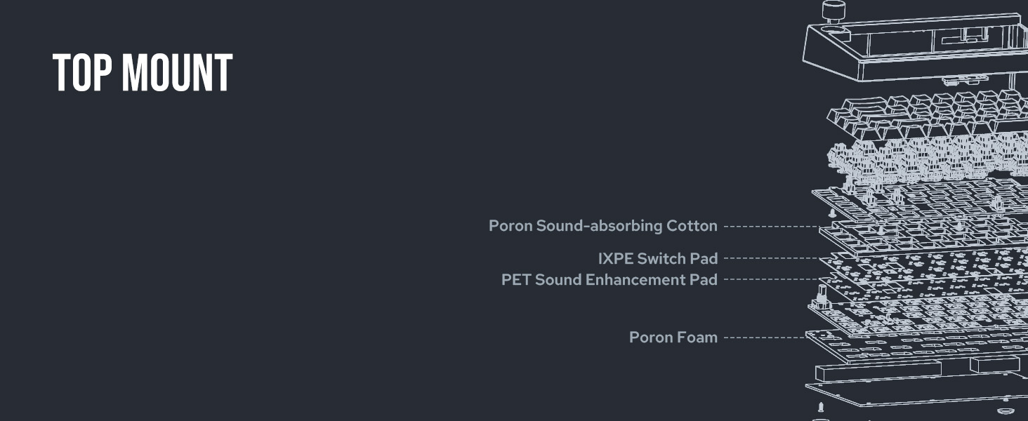 split layout mechanical keyboard