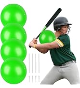 SAYAYA Connection Ball for Baseball 9 Inch Softball Trainer Baseball for Hitting & Pitching Baseb...