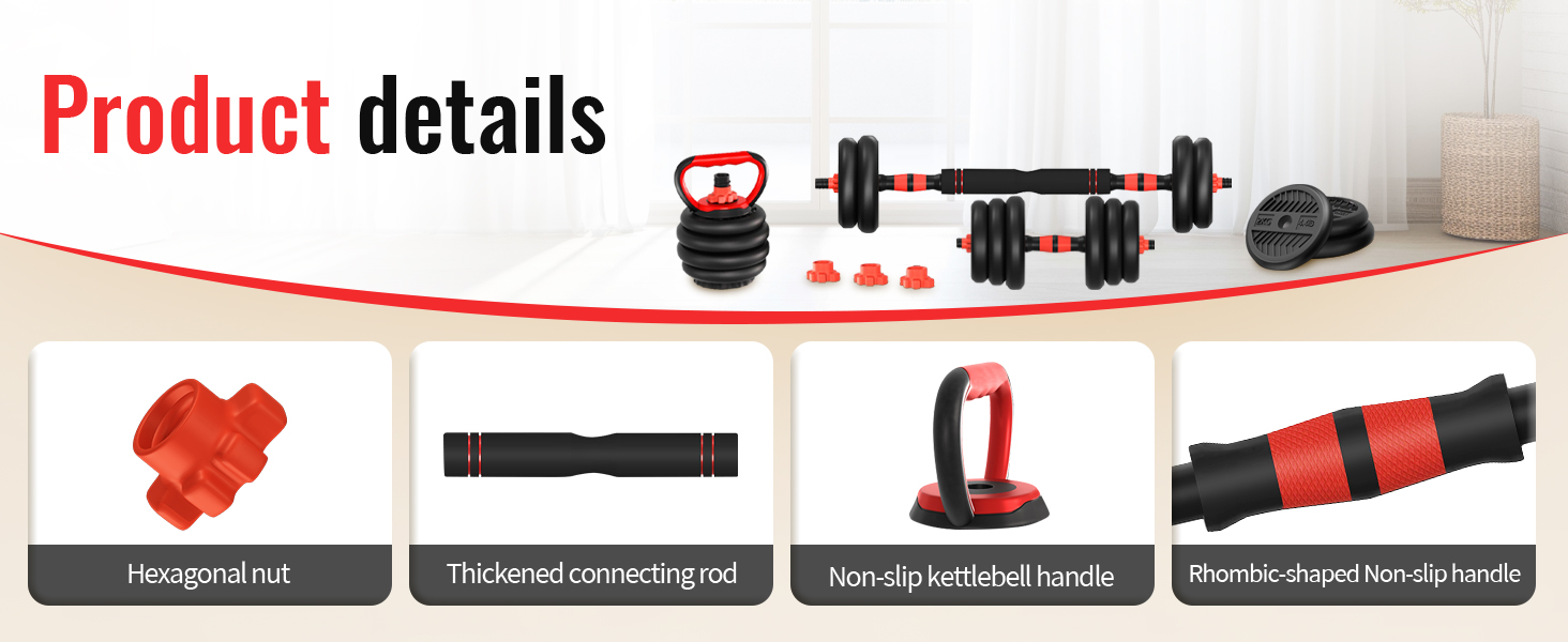 adjustable dumbbell set