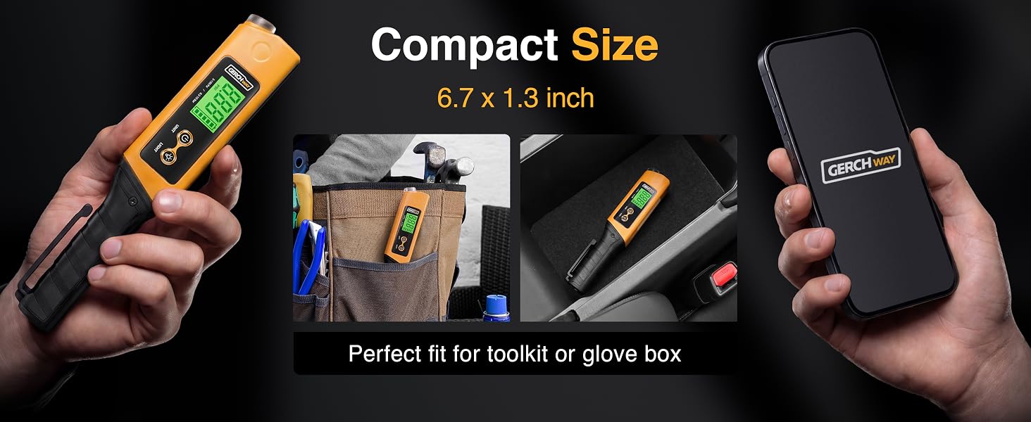 air pressure gauge, compact size