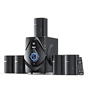 Bobtot Surround Sound Systems Wireless Rear Satellite Speakers - 5.1/2.1 Channel Home Theater Sys...