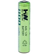 HW AAA NiMH Rechargeable Batteries 8 Pack, 800mAh 1.2V Triple A Batteries