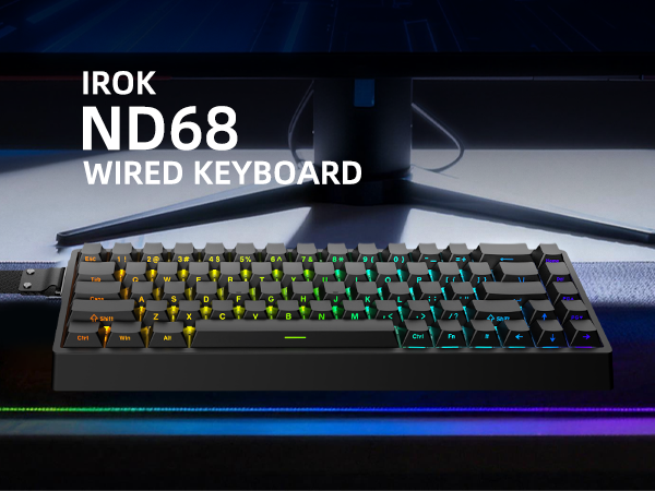 nd68 wired keyboard