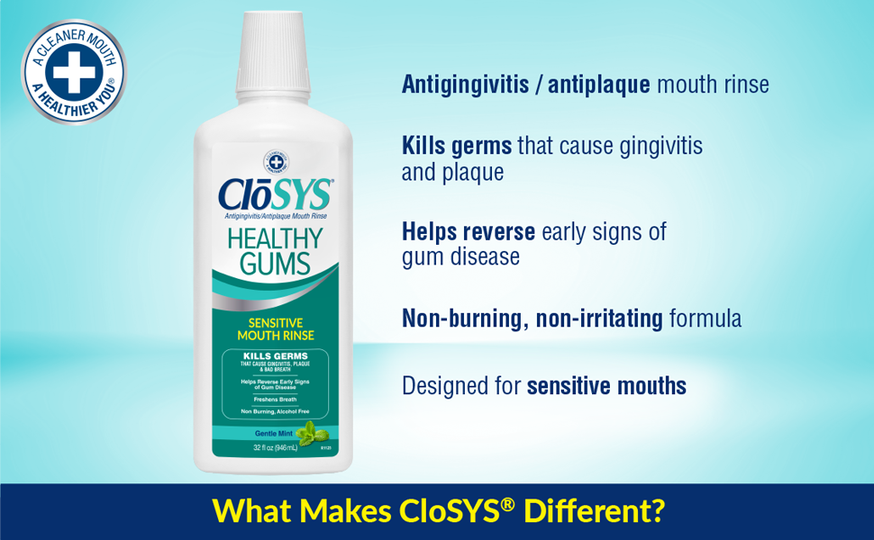 CLOSYS HG BENEFITS