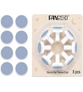 Fansidi Official Color-Matched Replacement Pads for Baby Nail Trimmer, Blister-Packed 8-Pack, Sui...