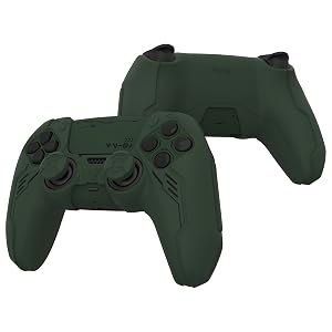 Soft silicone grips for PS5 wireless controller