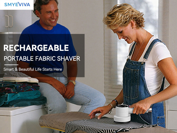 Smyeviva Rechargeable Fabric Shaver for Clothes: