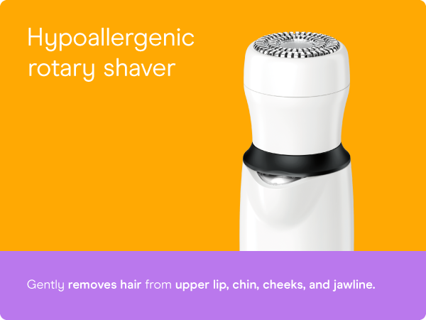 Conair girlbomb shaver trimmer nose facial hair women ladies ear portable light brow rechargeable