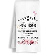 HSIASHENG New Home Gifts Kitchen Towels, Housewarming Gifts for New House Dish Tea Towels, House ...
