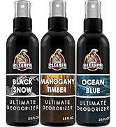 Shoe Deodorizer Spray - Shoe Refresher: Black Snow, Mahogany Timber & Ocean Blue - Shoe Odor Elim...