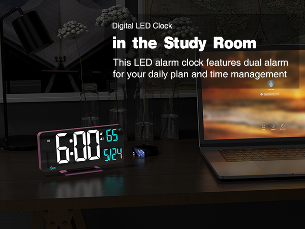 digital led clock