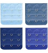 BEADNOVA Bra Extender 3 Hook Bra Back Clips Bra Strap Extender Bra Clasp (4pcs)