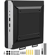 Mini PC VESA Mount Compatible with HP Desktop Mini PC, Wall VESA and Under Desk Mount for HP Pro ...