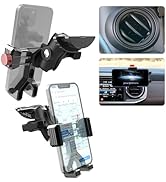 Upgraded Aluminum Phone Mount for Toyota Tacoma (2016-2023), 3rd Gen Tacoma Phone Holder with Ful...